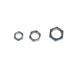 Écrou hexagonal en fer zingué - Paquet de 10 écrous
